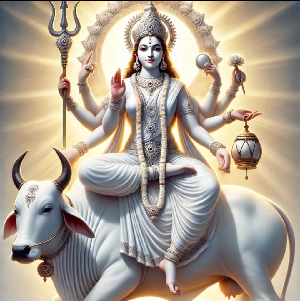 मां महागौरी माता की फोटो